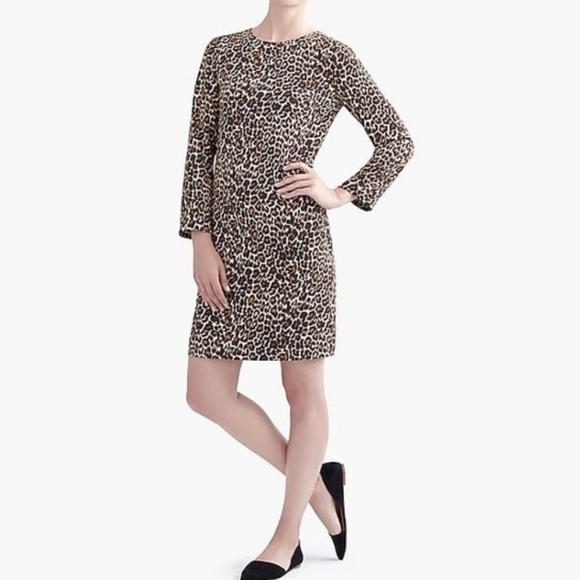 J. Crew Leopard shift dress - Picture 2 of 7